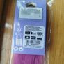 pink faux hair clip in extension 4 pack Image 4