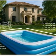 swimming pool inflatable alongwith air pump