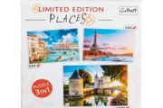 FAMILY FUN! Trefl Limited Edition Places Jigsaws - 2 x 500 Pieces  1 x 1000 Pieces
