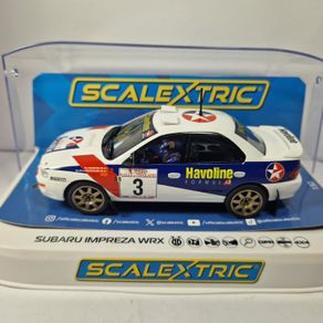 Scalextric C4657 Subaru Impreza WRX 1997 Rally Slot Car ( classic WRC )
