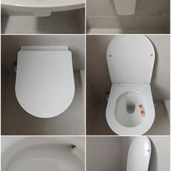 Full Bathroom Sanitaryware Bundle 3 Toilets, 3 Basins, Shower & Bath Screens (Pristine / New Build Removal)