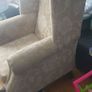 Queen Ann High Back Chair Image 2