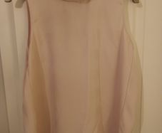 Baby pink halter neck top