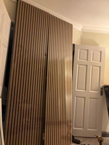 2 Oak acoustic panelling