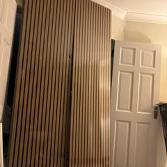 2 Oak acoustic panelling