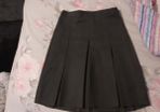 new grey school skirt