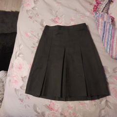 new grey school skirt