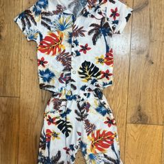 Boys shirt and shorts set