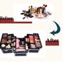 Large Makeup Cosmetic Box Vanity Case Jewellery Storage Chest Image 4