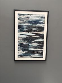large jewel framed art