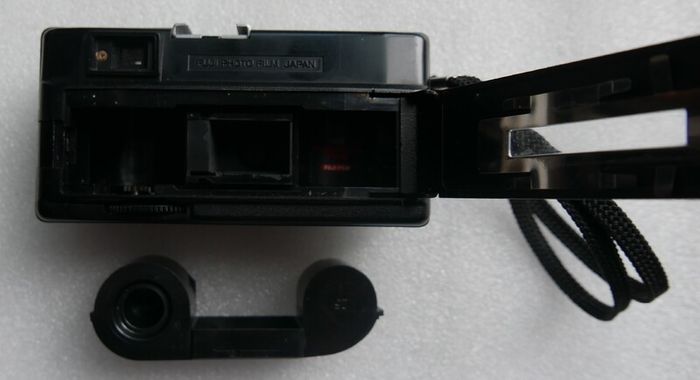 Pocket Fujica 250 film camera with original case