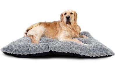 Large Dog Bed (102 x 70cm) Ultra Soft Pet Bed, Premium Plush Mattress Cushion For Medium Or Large Size Pets Machine + Dryer Friendly (MULTIPLE COLOURS)