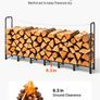 Outdoor Firewood Rack, 1/2 Cord, 500 kg Image 4
