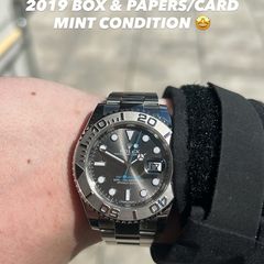 Rolex Rhodium Yacht Master 40MM