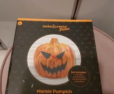 Ceramic halloween pumpkin kit to decorate