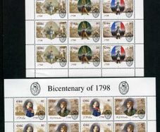 1998 Bicentenary of United Irish Rebellion Commemorative Stamps Sheetlet Mint Never Hinged (MNH)