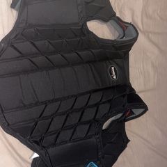 Horse riding helmets and back protector for sale
