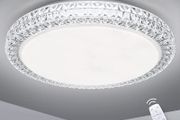 LED Ceiling Light, Dimmable 3000K- 6500K Round Ceiling Lights, 40W 4200LM Remote Control Ceiling Lamp, Memory &amp; Timing Function, Night Light Mode, for Indoor Living Room, Bedroom (FREE POSTAGE)