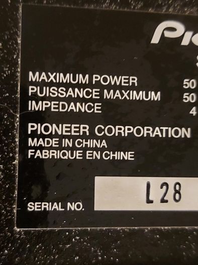 Pioneer Network CD Receiver, Model XC-HM71-K, Radio, CD, IPOD, USB, Wireless Internet Music & Radio, Only one speaker and no remote control