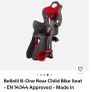childs bicycle seat Image 6