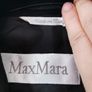 NEW - Max Mara 100% Wool Black Long Coat UK 12 Image 8