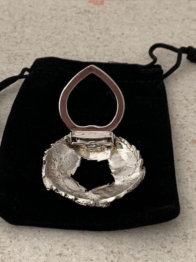Mid Century Scarf Ring