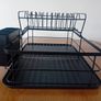 2 Tier Dish Rack & Tray with removable Cutlery Drainer Image 2