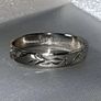Hallmarked Silver Wedding Ring Image 6