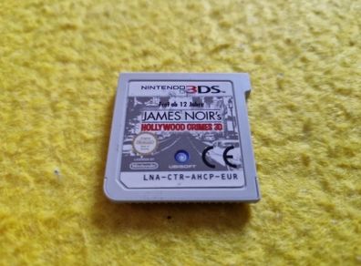 James Noir s Hollywood Crimes 3d Nintendo Ds Games Original