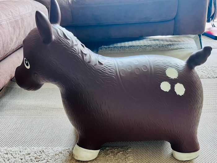 Big Steps Inflatable Jumping Horse 3+