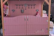 Our generation wooden Stable with horse and Our generation Doll