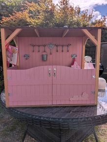 Our generation wooden Stable with horse and Our generation Doll