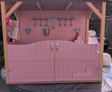 Our generation wooden Stable with horse and Our generation Doll