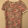 New with tag Tommy Hilfiger XS paisley printed T-Shirt created for Macy's retro Image 8