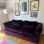 Habitat Louis Velvet Sofa Bed Image 3