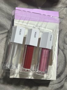 Ofra lip lush trio plump it up glosses 8euro each full size