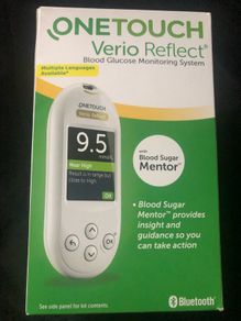 OneTouch Verio Reflect Blood Glucose monitoring system with Bluetooth