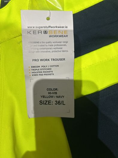work trousers
