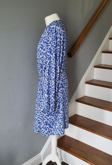 F&F blue & white dress, Size 18, BNWT