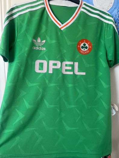 IRELAND Retro Opel jersey green