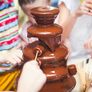 Chocolate Fountain 4 Tier Chocolate Fountain Machine Chocolate Fountain Fondue Set Electric Electric Chocolate Melting Machine Fondue Maker Fountain UK Plug 220V Image 6