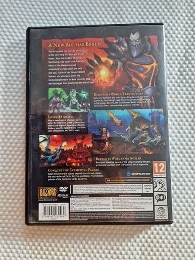 World of Warcraft Cataclysm Expansion pack  Pc Games Original