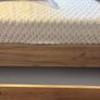 LINDTRUP King Size Bed Frame 160 200 cm Oak Image 10