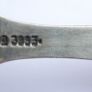 ROBERTS & BELK Vintage Hook-Backed HONEY SPOON Silver-Plated Image 4