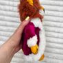 Vintage PMS Plush Stuffed Toy LION King Stuffed Animal  approx. 10" TUsed Please see photos Image 7