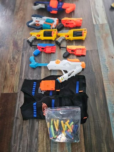 Nerf gun collection