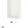 ikea pax wardrobe already taken apart Image 2