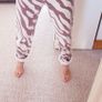 Shein Zebra Pattern Jeans - Size 10 Image 5