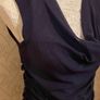 Top Mexx ruched layers Navy Image 3