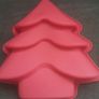 Moulds/Two Silicone Baking  Moulds .. (Tree and Snowmen) Reduced 12.00euro for Both Image 2